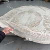 Ковер Турция Для Гостиной Дизайн 95 Белый с Бежевым