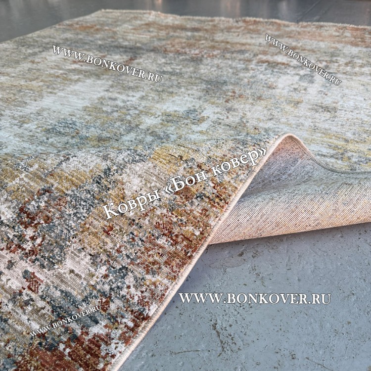 Тонкий Разноцветный Ковер Для Гостиной Дизайн 29320